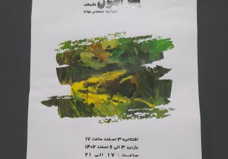 پوشش تصویری نمایشگاه انفرادی محمدی خواه در گالری ایماژ